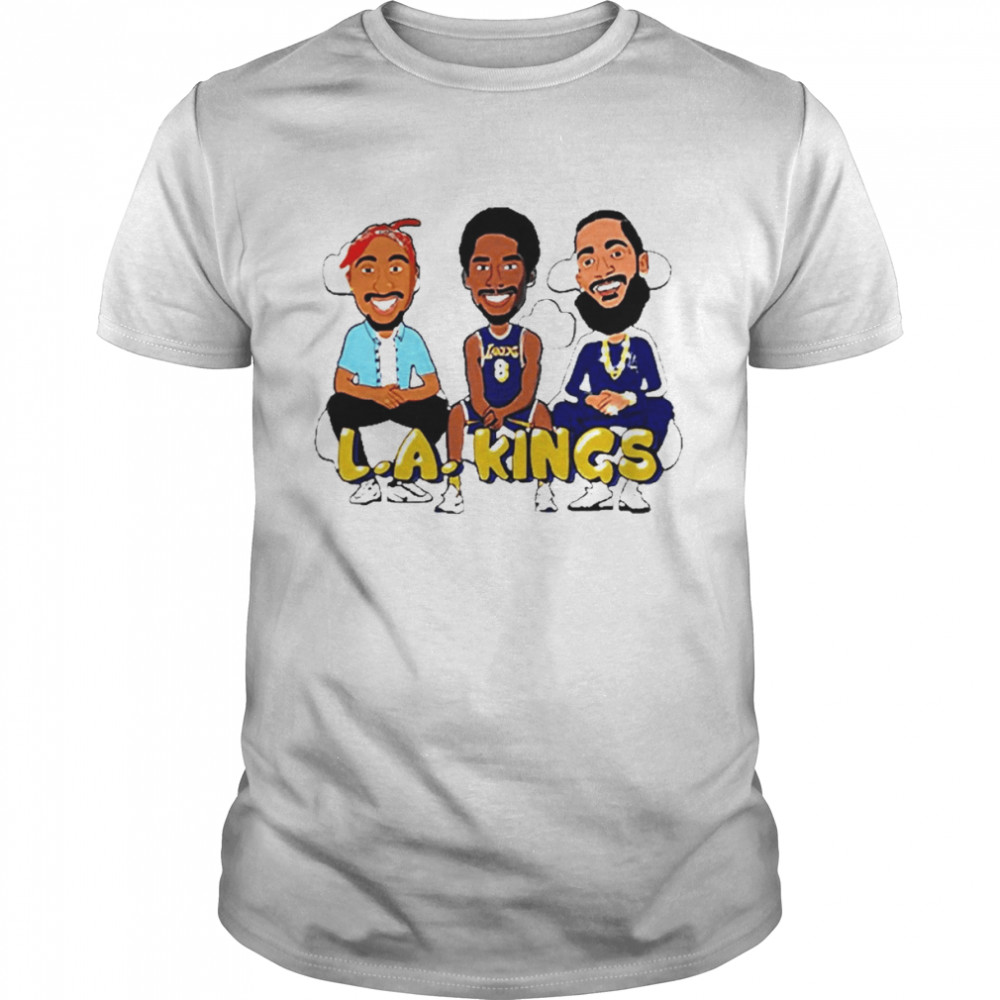 Kb Nipsey Pac La Legends Cartoon Artwork Classic Men's T-shirt