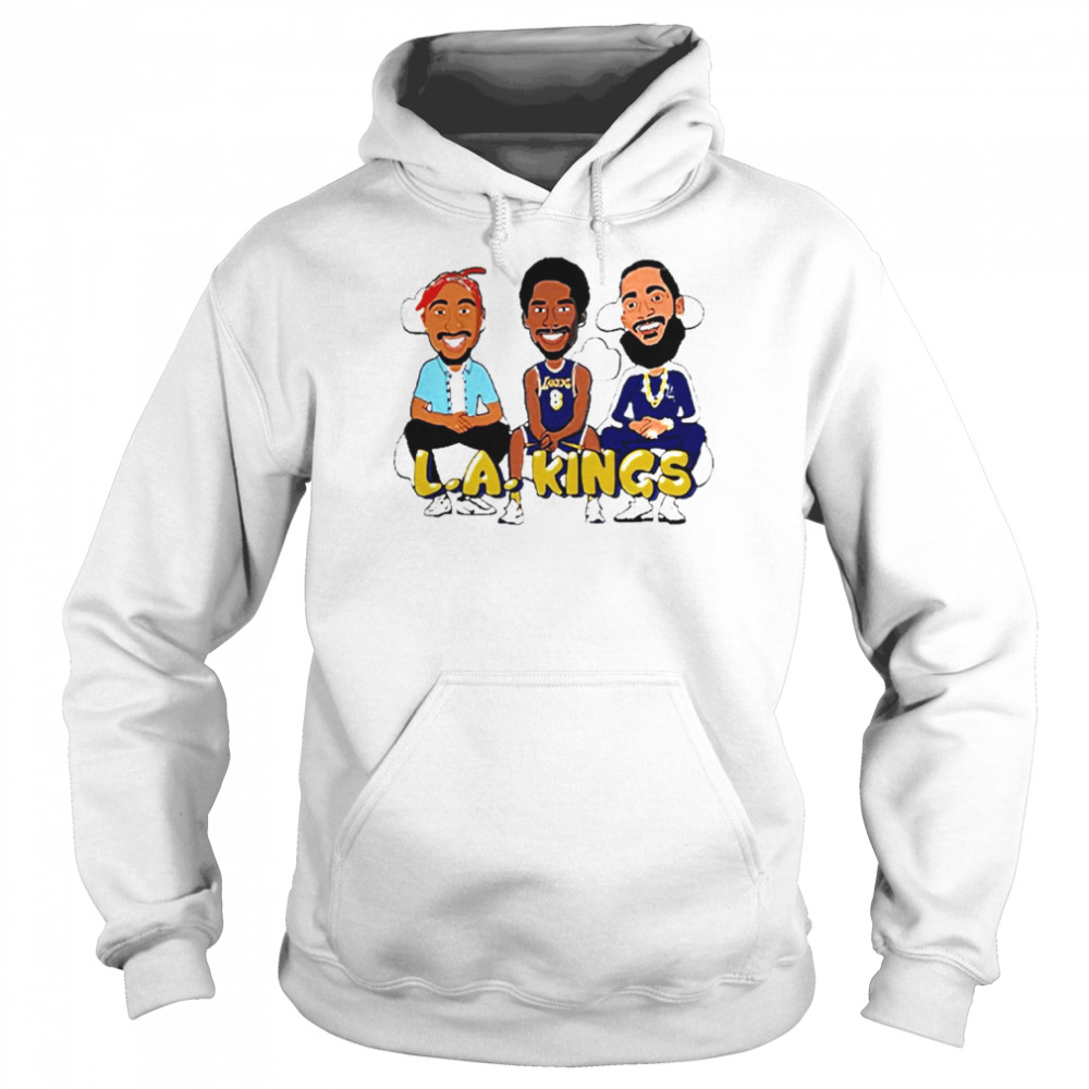 Kb Nipsey Pac La Legends Cartoon Artwork Unisex Hoodie