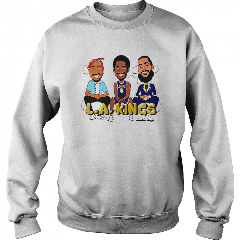 Kb Nipsey Pac La Legends Cartoon Artwork Unisex Sweatshirt