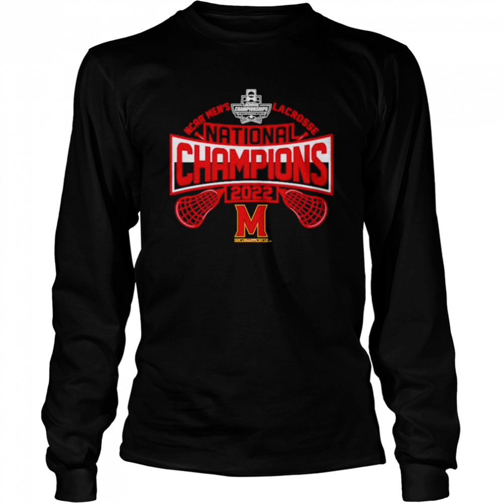 Maryland Terrapins NCAA National Champions 2022 Long Sleeved T-shirt