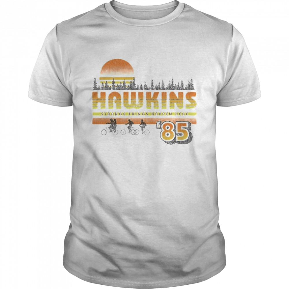 Netflix Stranger Things Hawkins Strange Things 85 Retro Classic Men's T-shirt