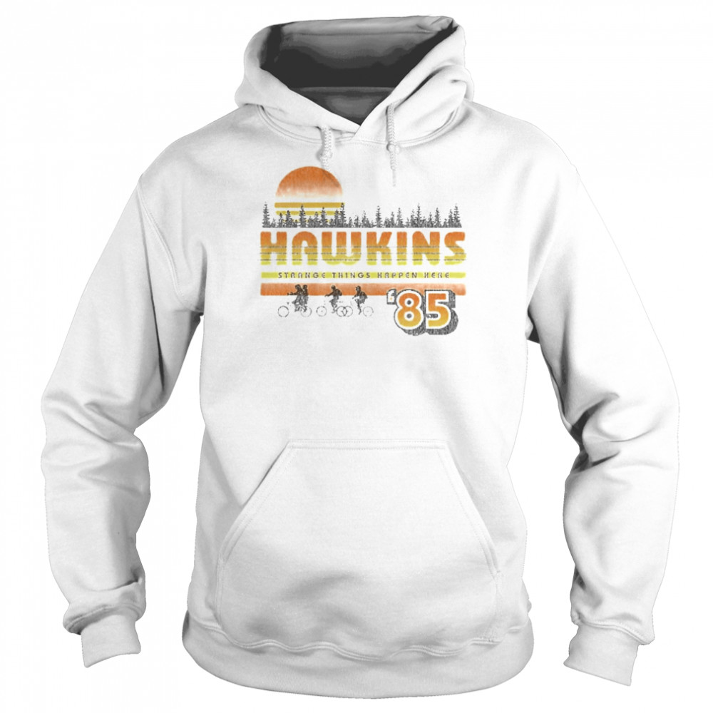 Netflix Stranger Things Hawkins Strange Things 85 Retro Unisex Hoodie