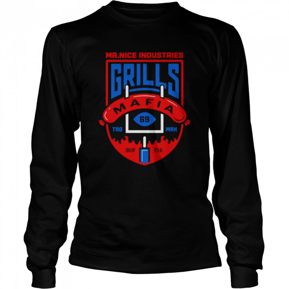 Reid Ferguson Mr Nice Industries Grills Mafia Long Sleeved T-shirt