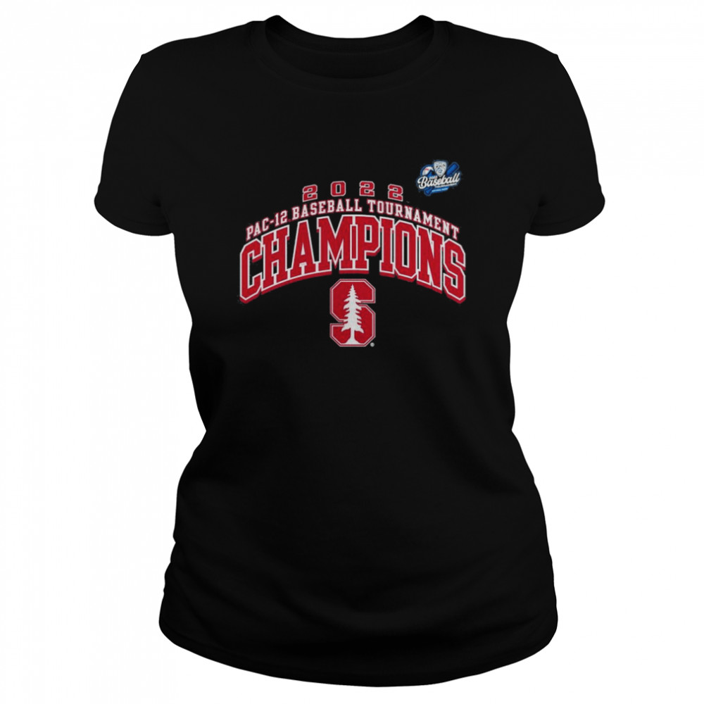 Stanford Cardinal 2022 PAC-12 Baseball Champions Classic Women's T-shirt