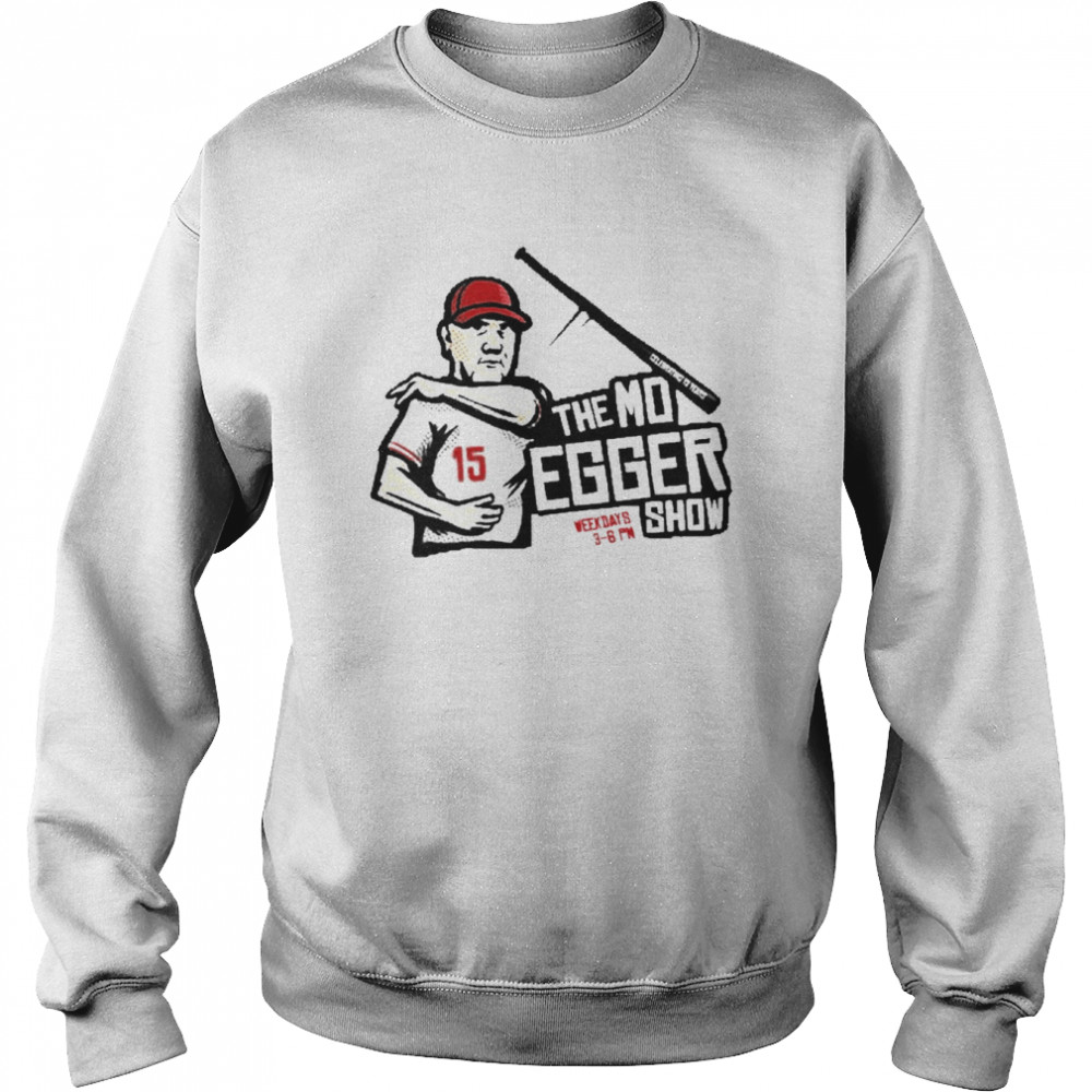 The Mo Egger Show Weekdays 3-6 Pm Unisex Sweatshirt