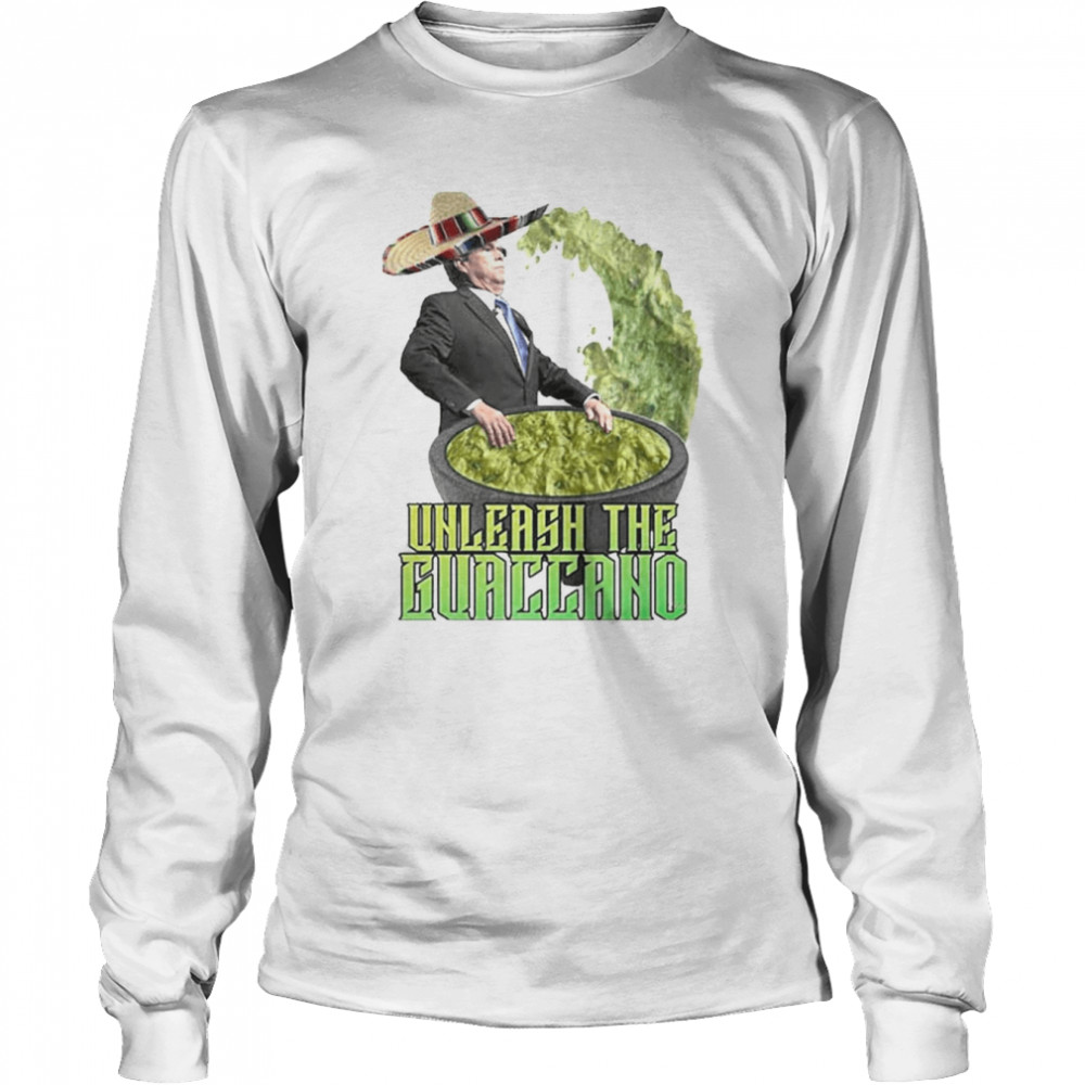 Unleash The Guaccano T-shirt Long Sleeved T-shirt