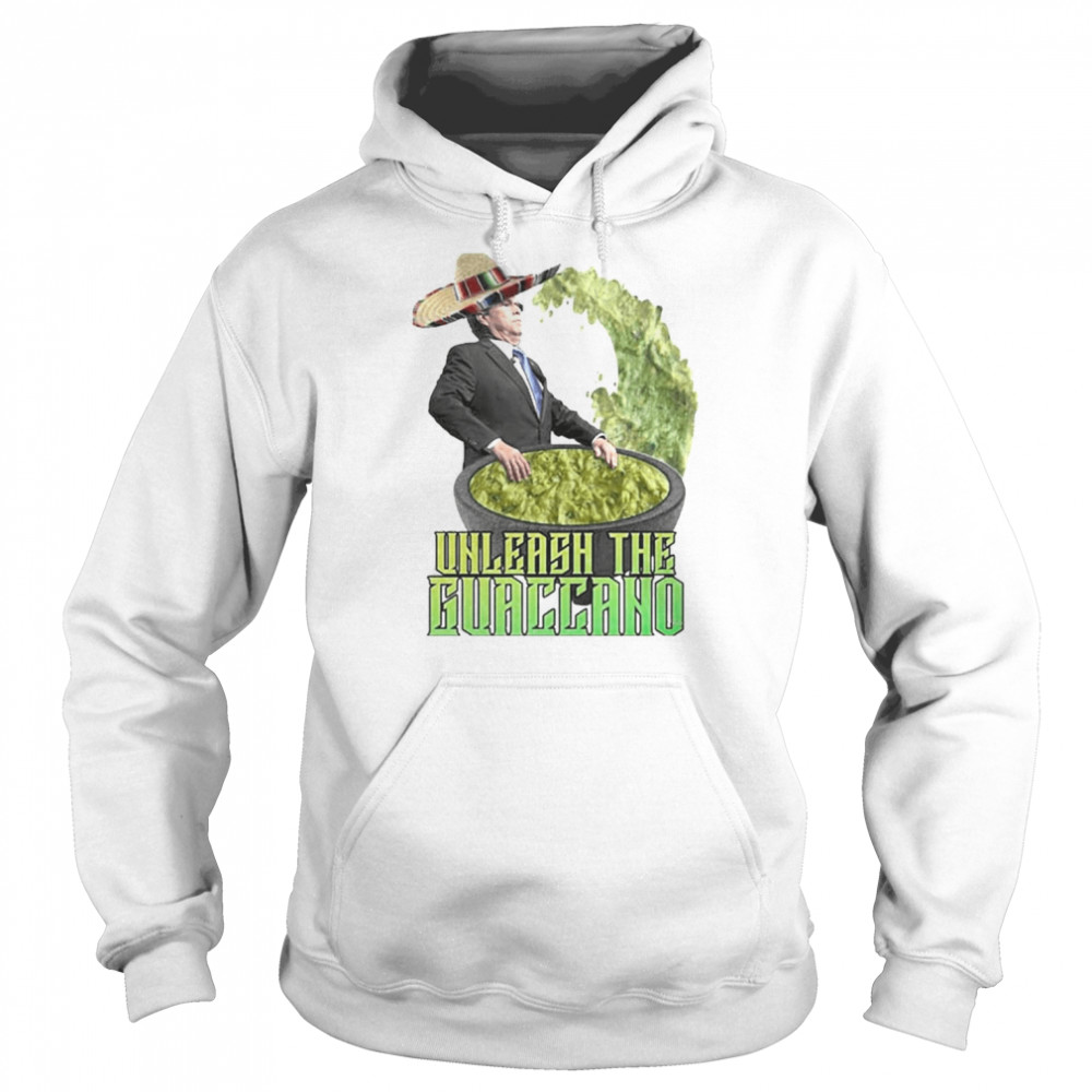 Unleash The Guaccano T-shirt Unisex Hoodie