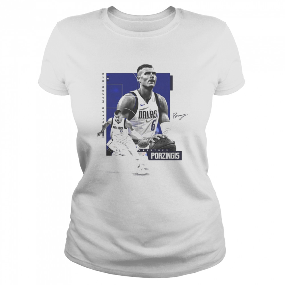 Basketball Player Kristaps Porzingis Unisex T- Classic Women's T-shirt