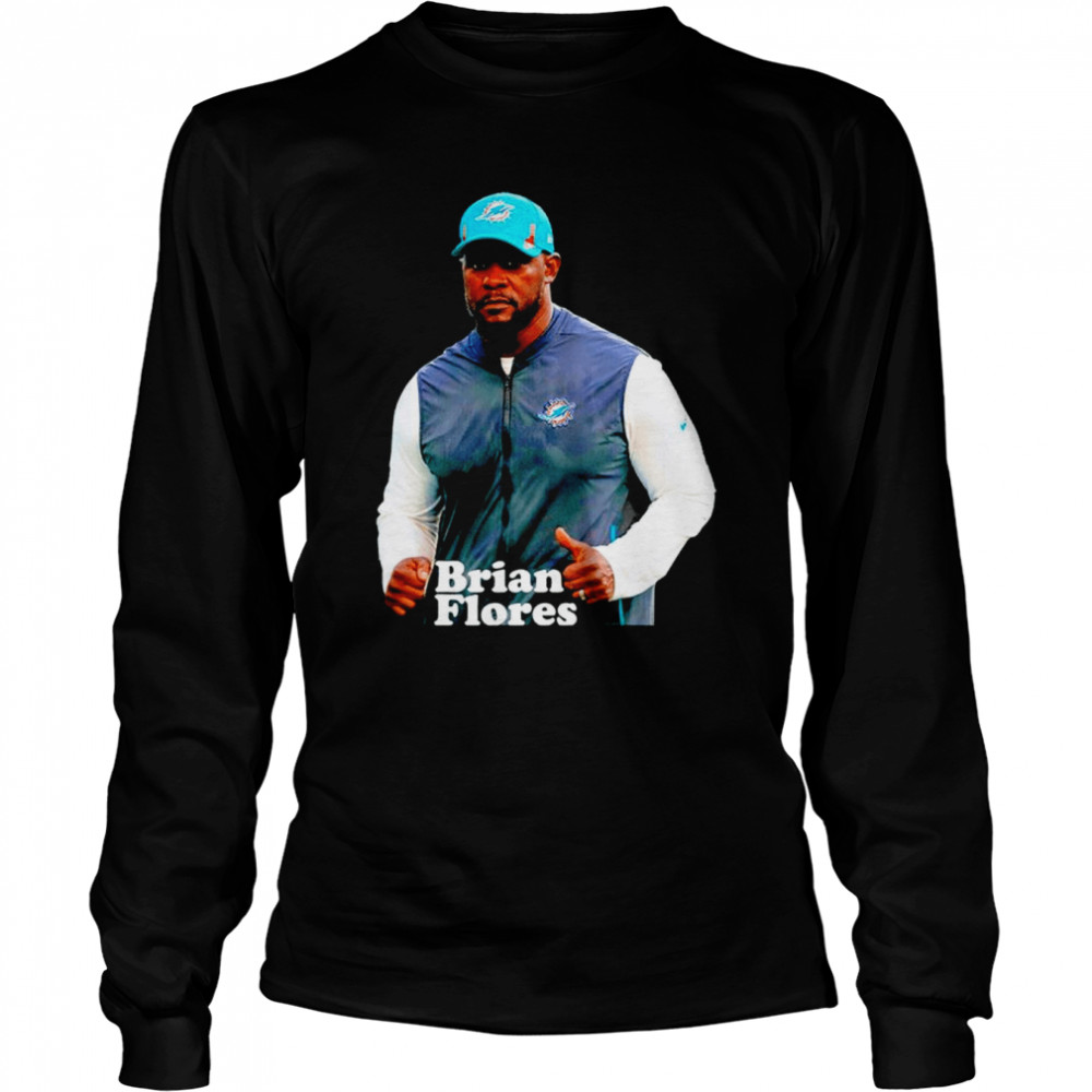 Brian Flores Football Coach 2022 Essential T-shirt Long Sleeved T-shirt