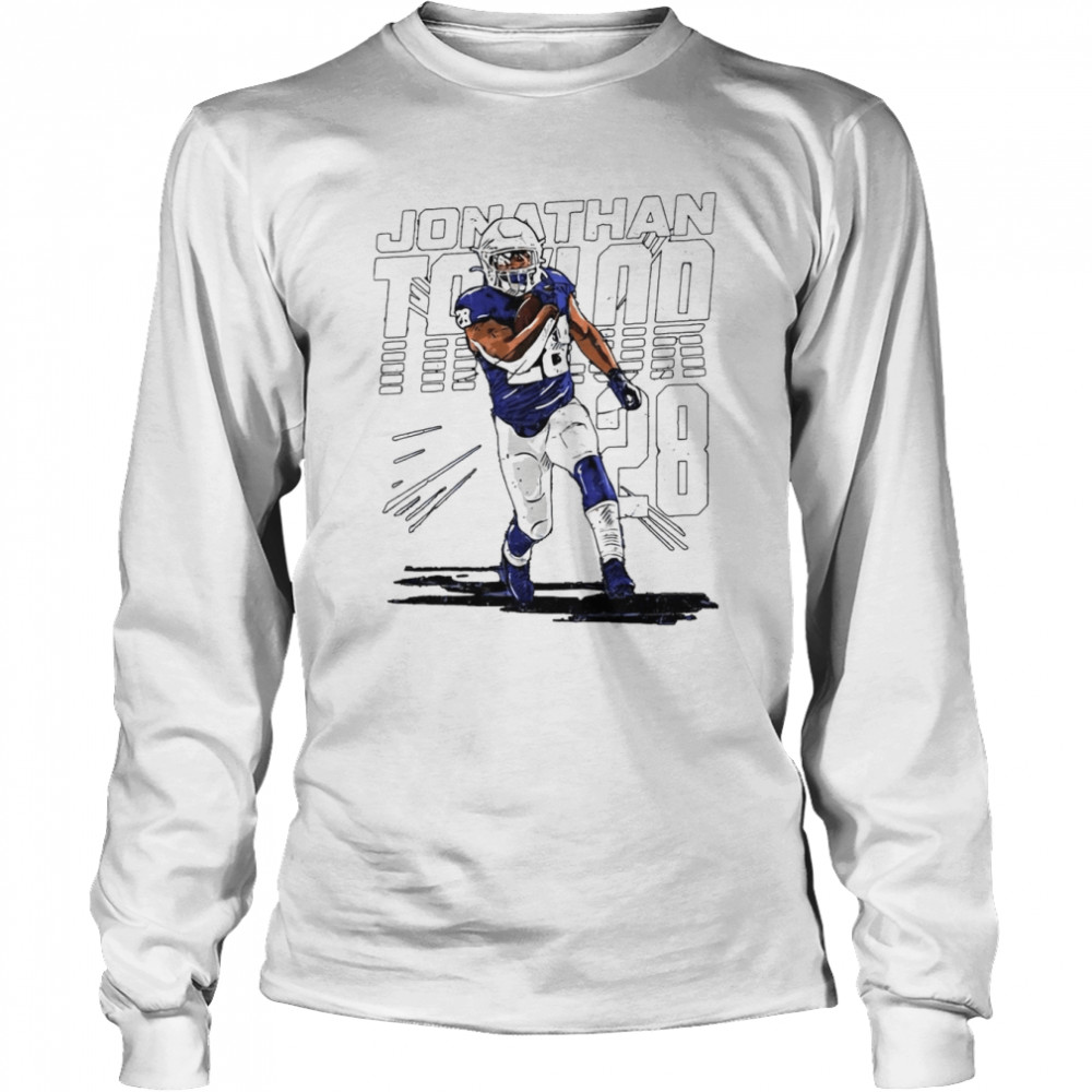 Jonathan Taylor Dash Indianapolis Colts Unisex T- Long Sleeved T-shirt