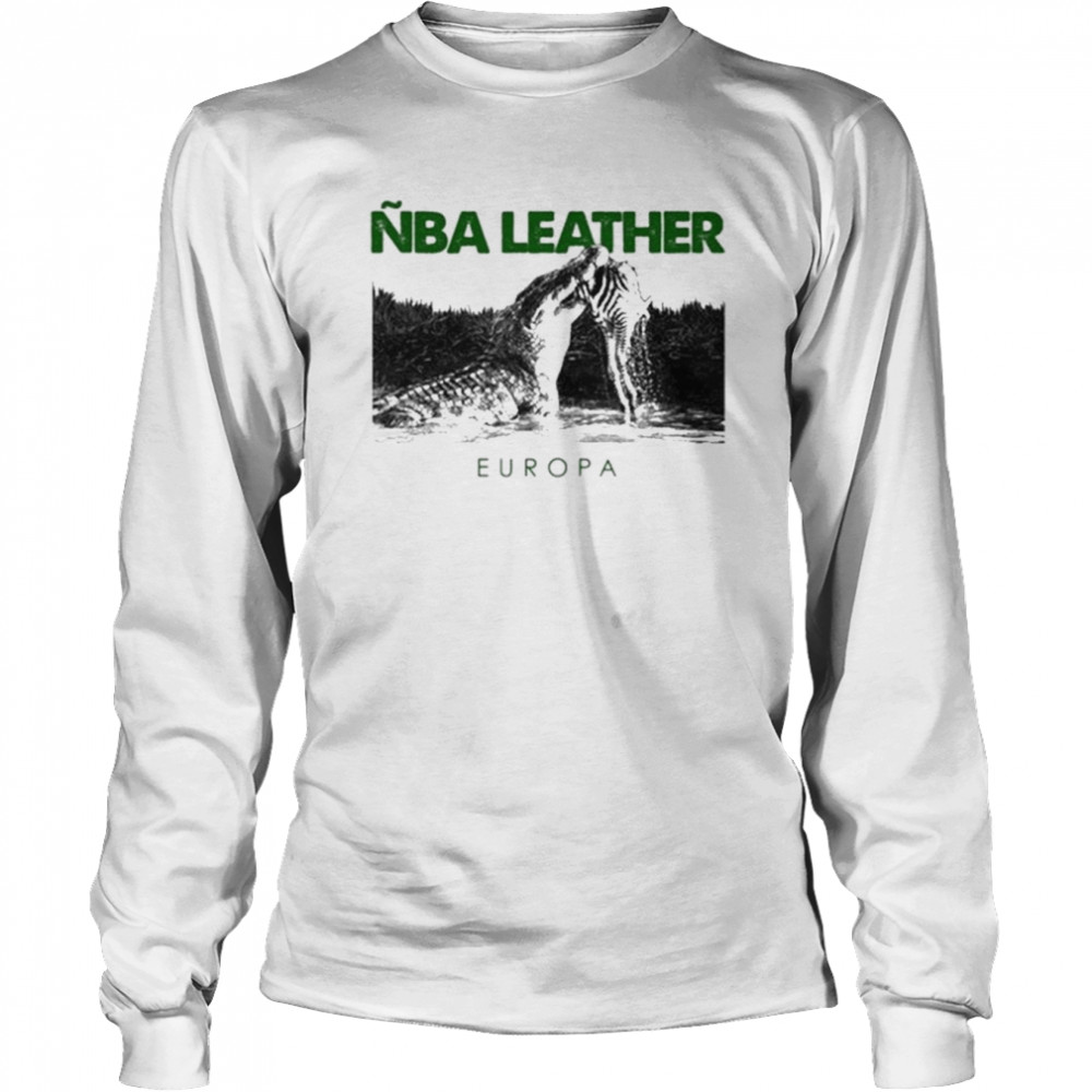 Nba Leather Tour 2022 Europa T- Long Sleeved T-shirt