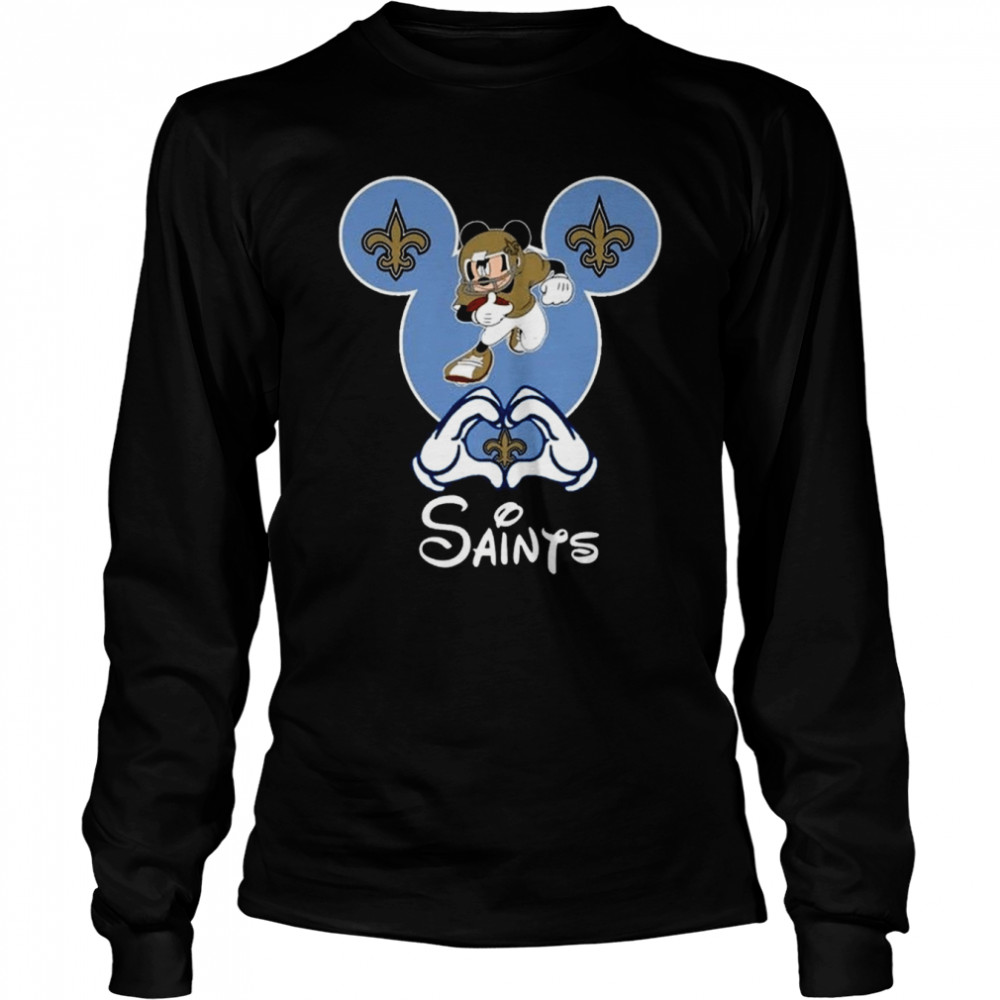 Nfl New Orleans Saints Mickey Mouse Shirt - Trend T Shirt Store Online