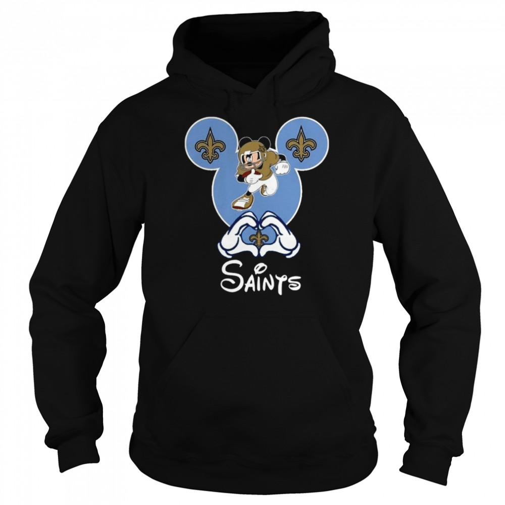 NFL New Orleans Saints Mickey Mouse Disney 3d Full Printing shirt