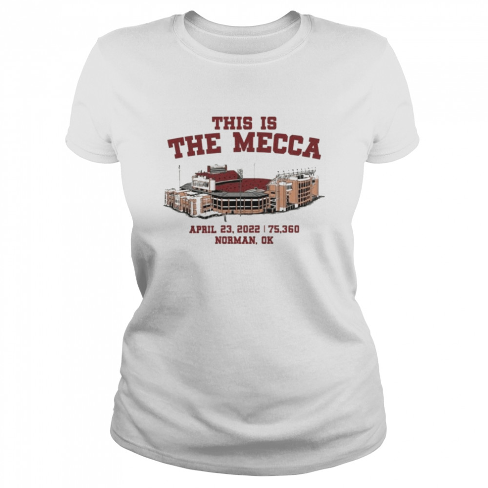 Nic This Is The Mecca April 23 2022 75360 Norman Ok T- Classic Women's T-shirt