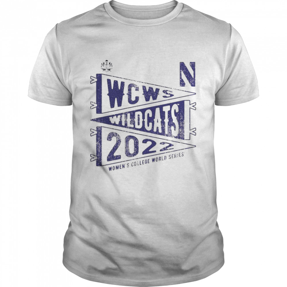 Northwestern Wildcats 2022 NCAA Softball Women’s College World Series T- Classic Men's T-shirt