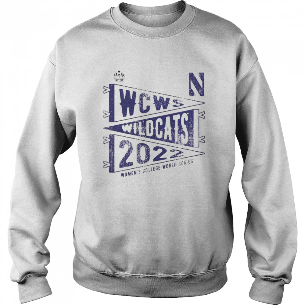 Northwestern Wildcats 2022 NCAA Softball Women’s College World Series T- Unisex Sweatshirt