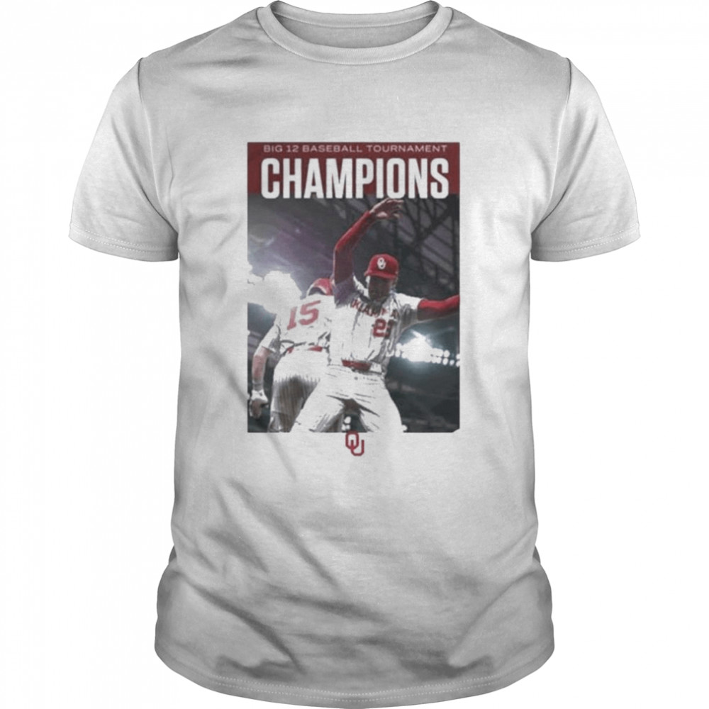 Oklahoma Baseball Beats Texas Big 12 Baseball Tournament Champions Classic Men's T-shirt