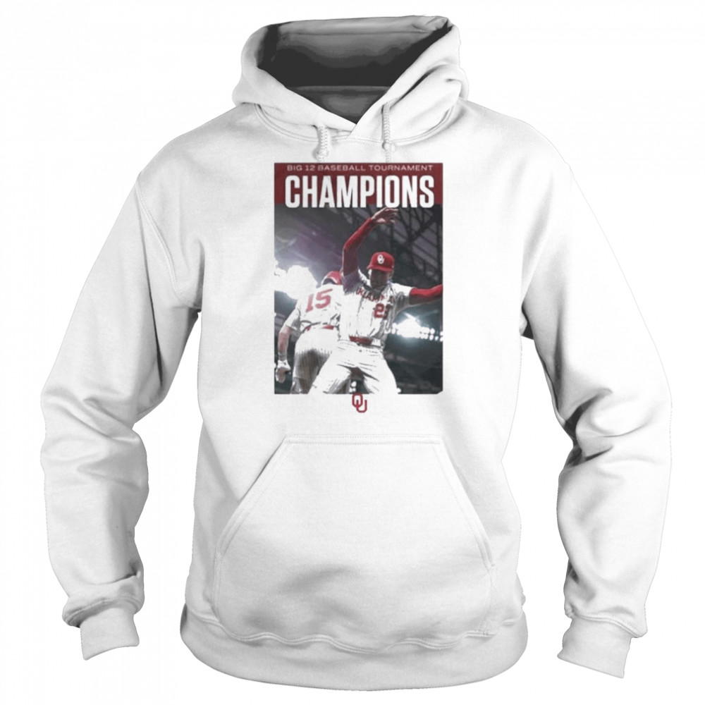 Oklahoma Baseball Beats Texas Big 12 Baseball Tournament Champions Unisex Hoodie