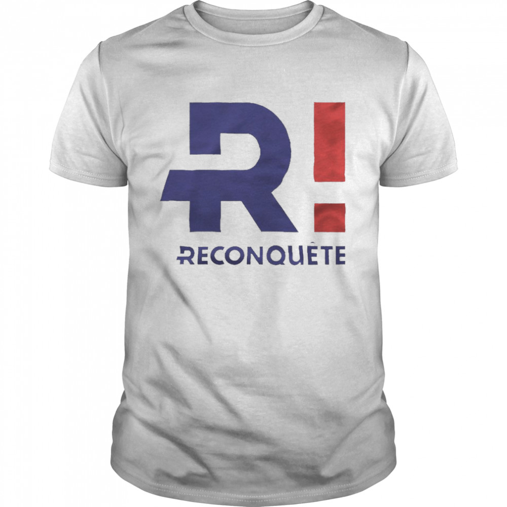 R Reconquete Eric Zemmour 2022 shirt Classic Men's T-shirt