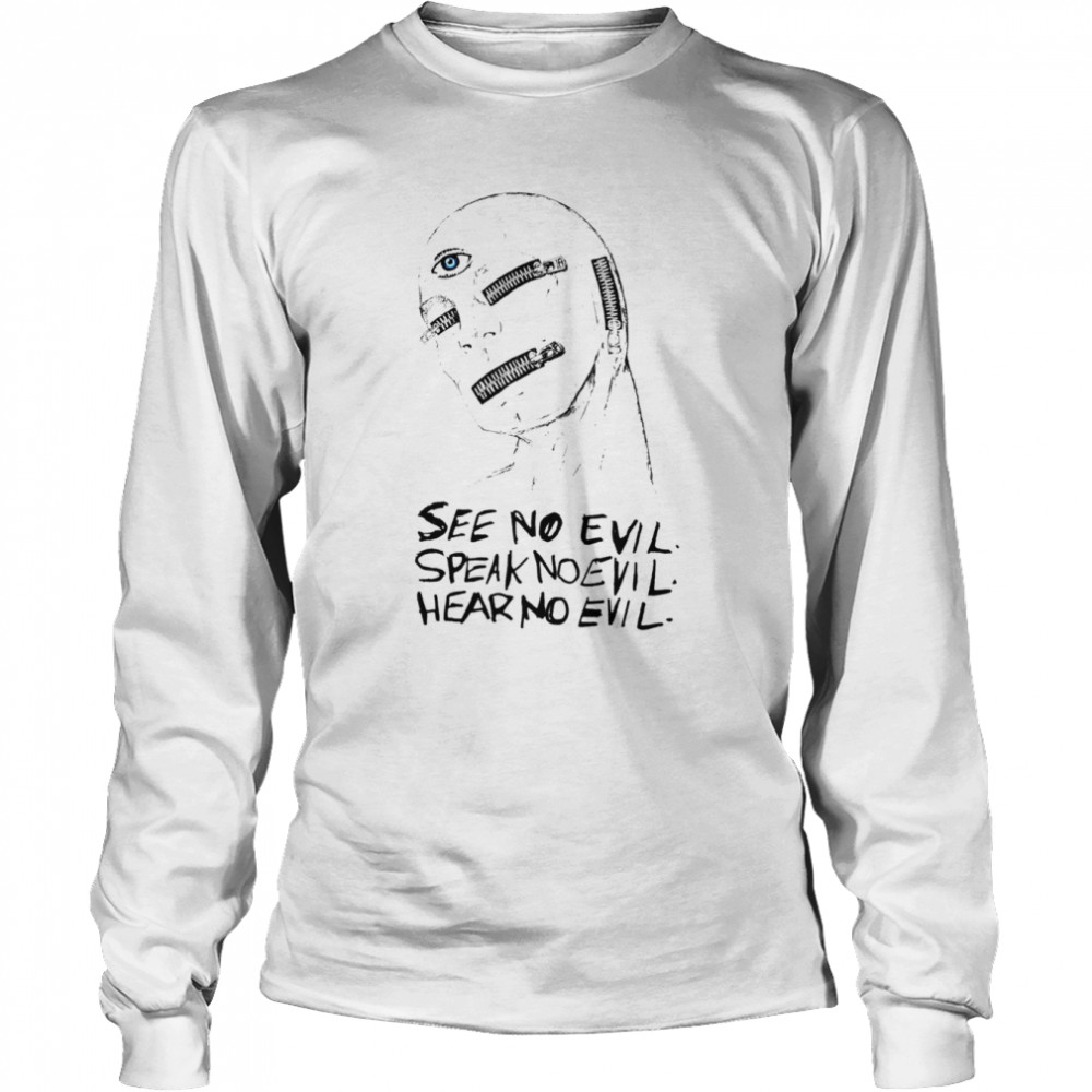 See no evil speak no evil hear no evil 2022 T-shirt Long Sleeved T-shirt