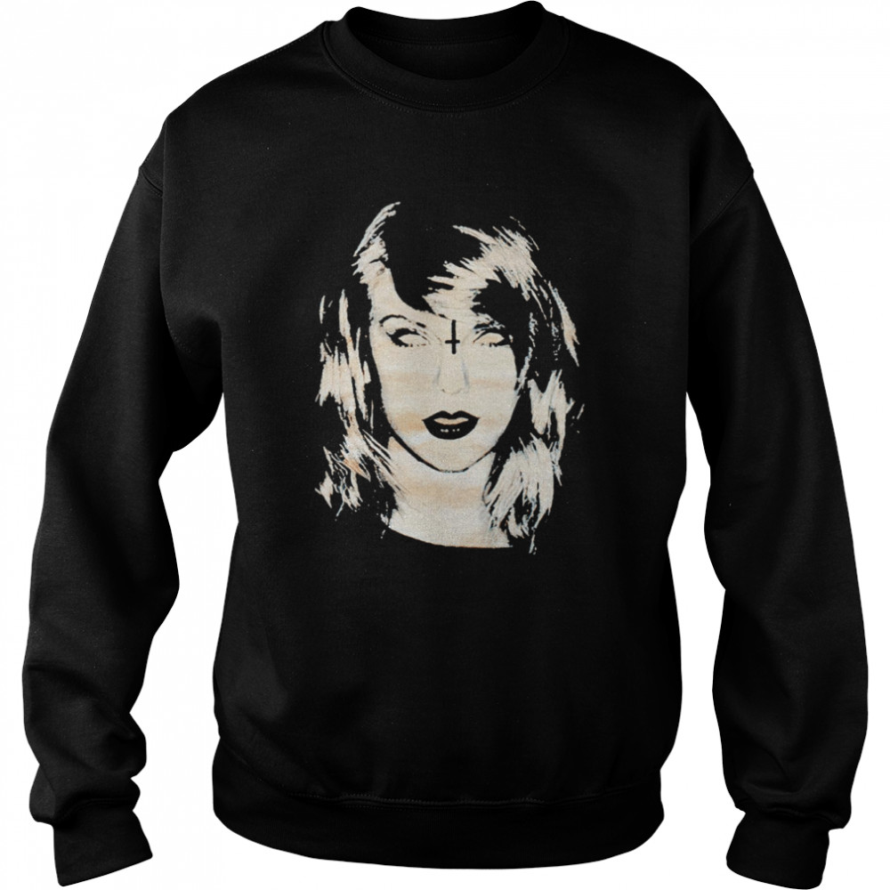 taylor swift black metal shirt