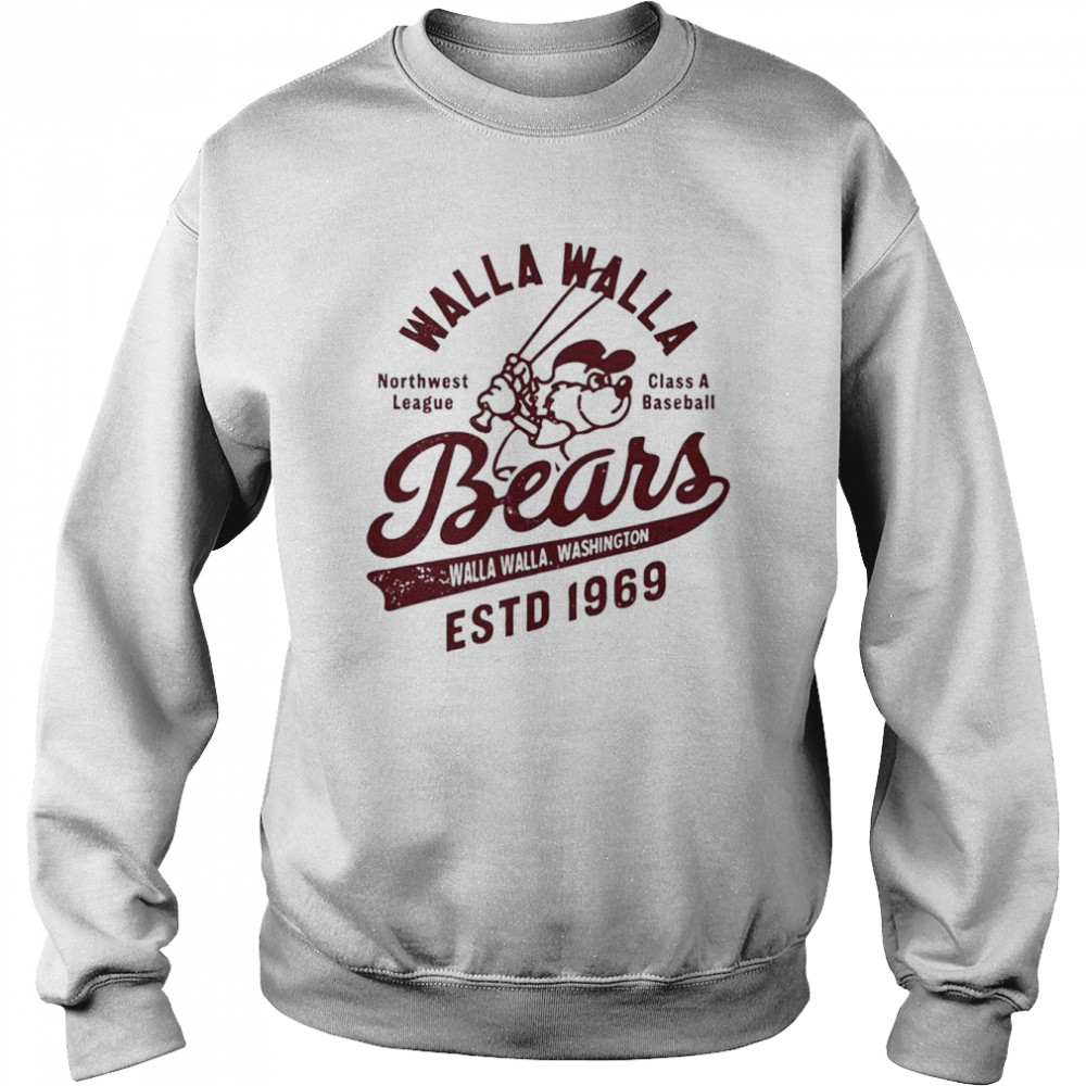 Walla Walla Bears Washington Vintage Minor League Baseball shirt Unisex Sweatshirt