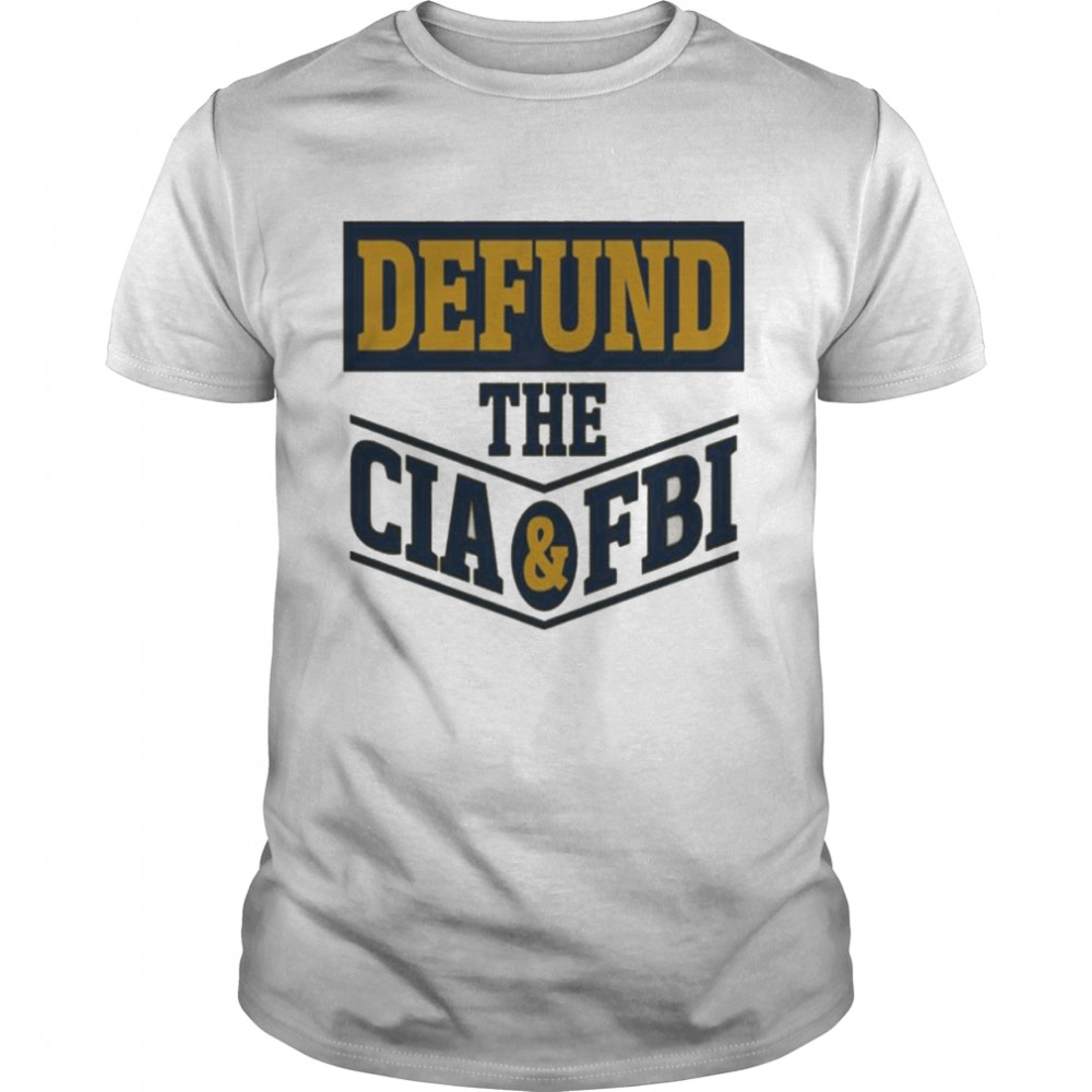 Cassady Campbell Merch Defund The Cia & Fbi T Classic Men's T-shirt