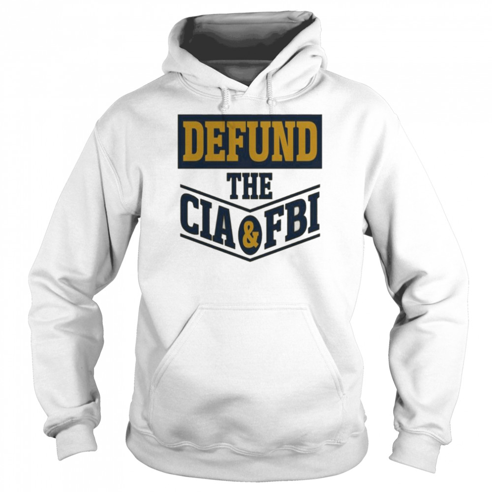 Cassady Campbell Merch Defund The Cia & Fbi T Unisex Hoodie