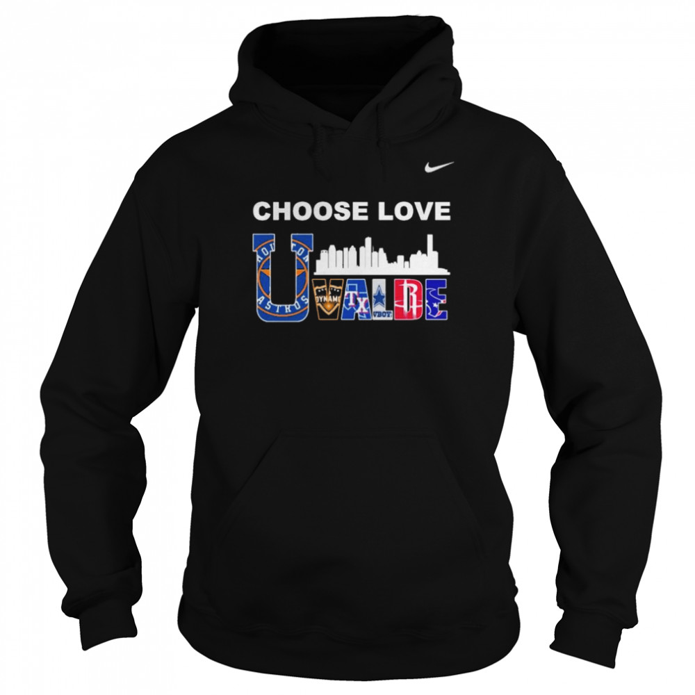 Choose Love Uvalde City T- Unisex Hoodie