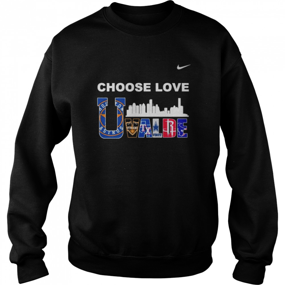 Choose Love Uvalde City T- Unisex Sweatshirt