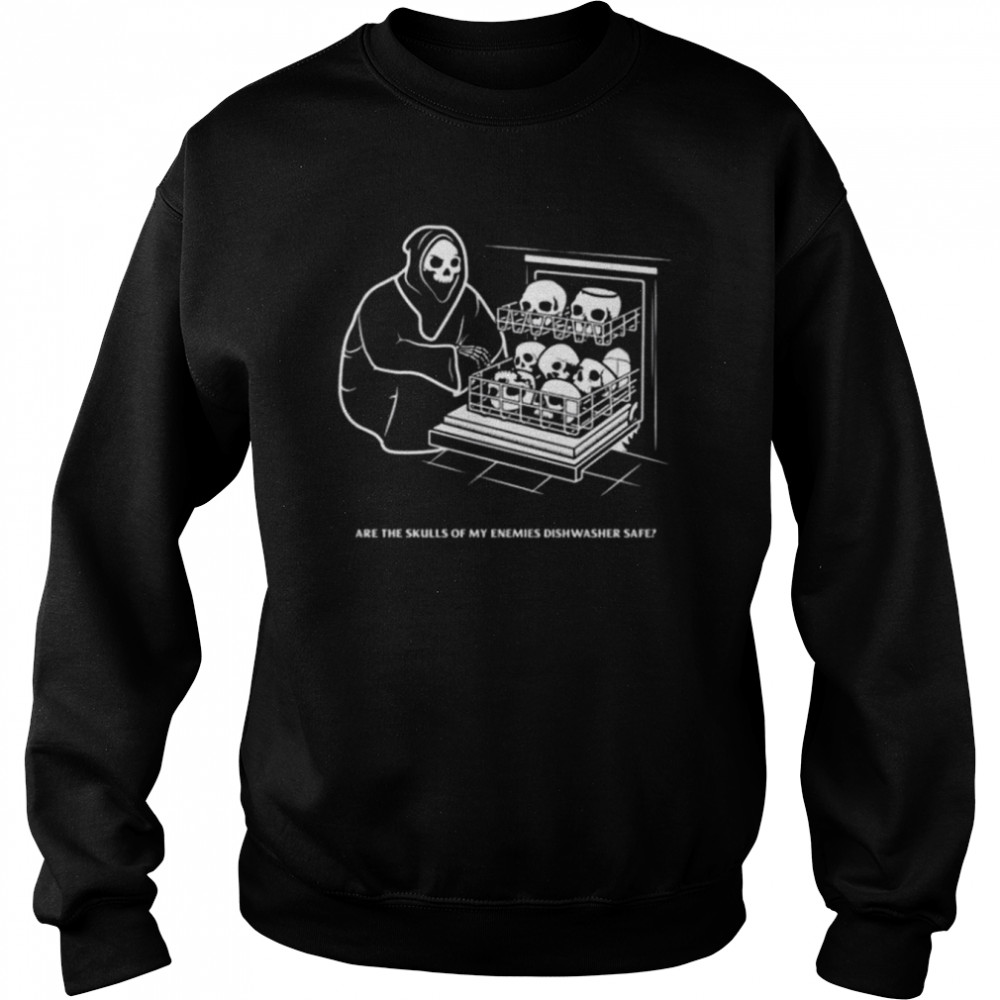 Death wish coffee company are the skulls of my enemies dishwasher safe shirt Unisex Sweatshirt