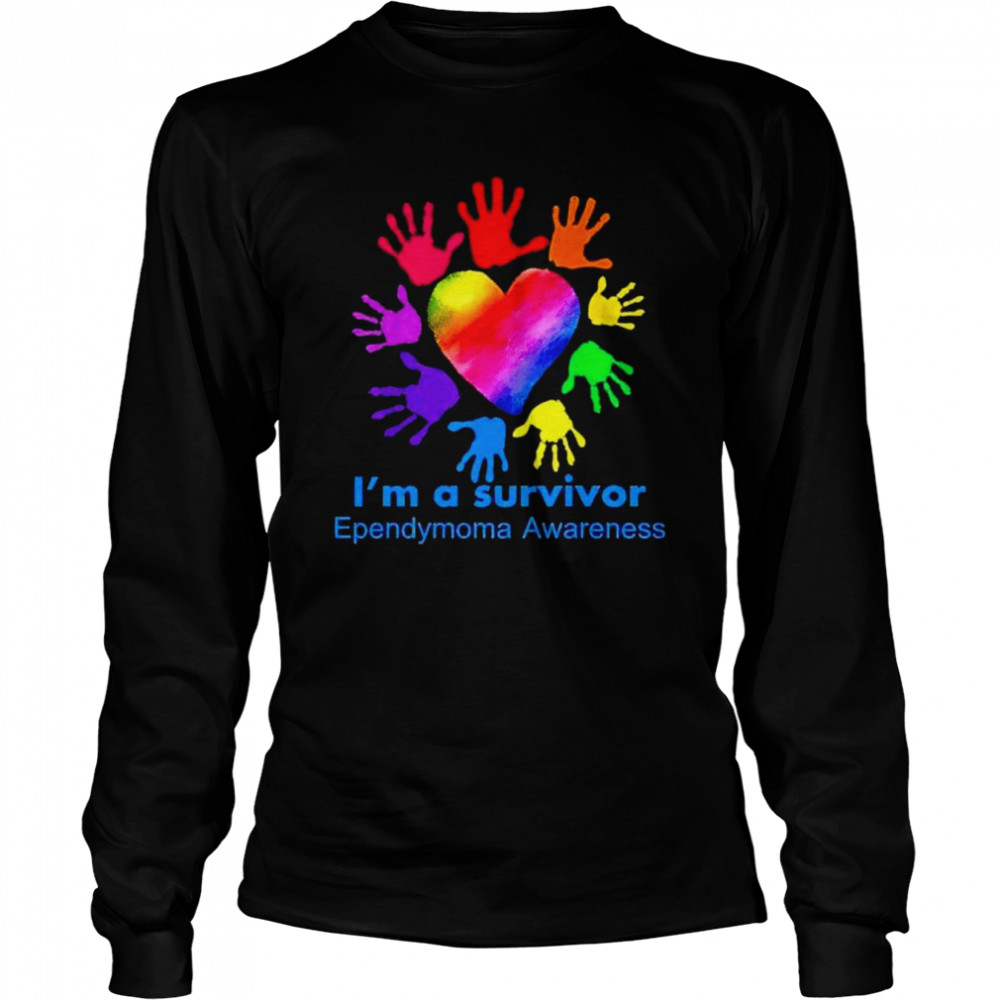 I’m a survivor ependymoma awareness shirt Long Sleeved T-shirt
