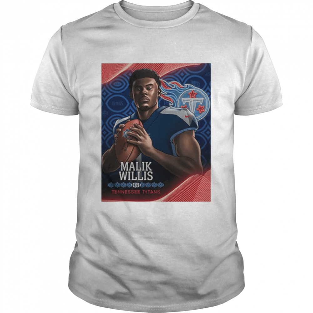 Malik Willis Tennessee Titans NFL Draft 2022 T- Classic Men's T-shirt