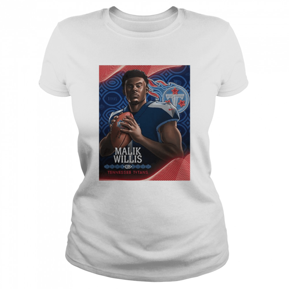 Malik Willis Tennessee Titans NFL Draft 2022 T- Classic Women's T-shirt