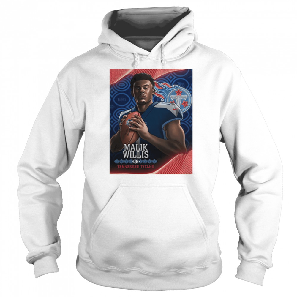 Malik Willis Tennessee Titans NFL Draft 2022 T- Unisex Hoodie