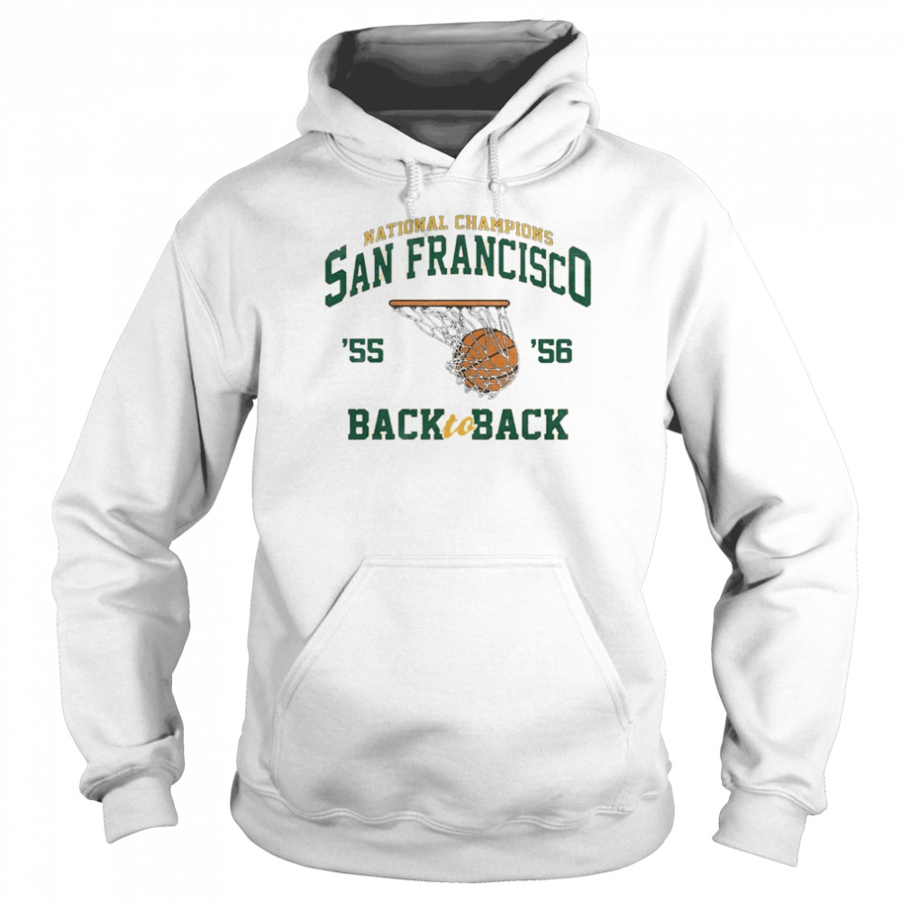 National Champions San Francisco ’55 ’56 Back to Back Unisex Hoodie