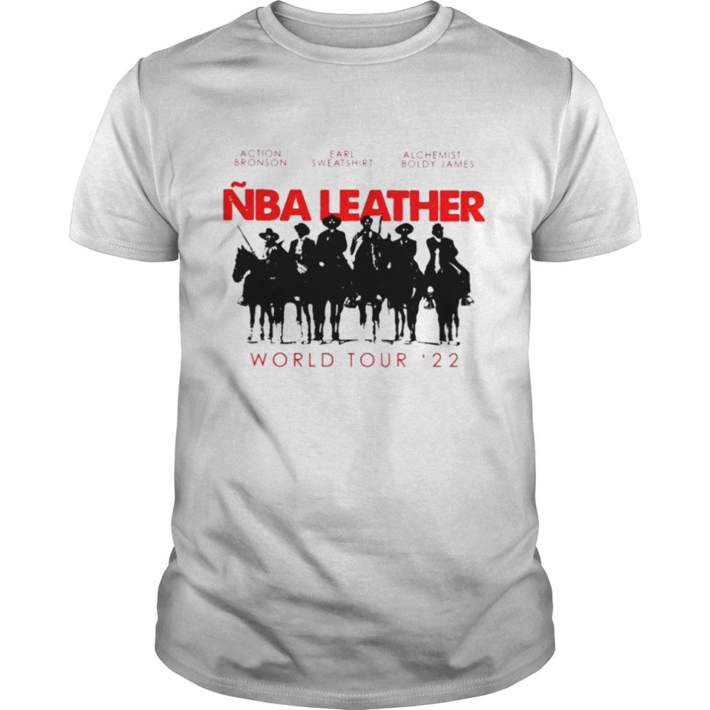 Nba Leather Tour NBA Leather World Tour 22 Classic Men's T-shirt