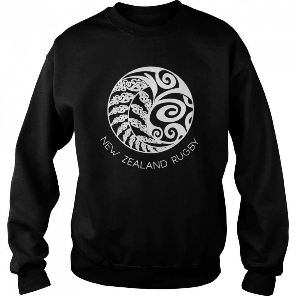New Zealand Rugby Maori Inspired Kiwi & Silver Fern Unisex Sweatshirt