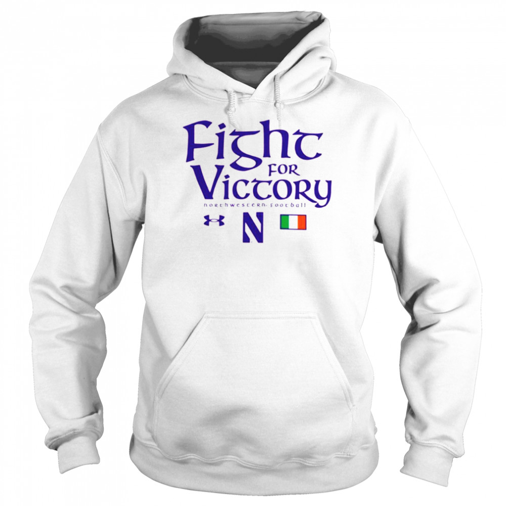 Northwestern Wildcats Under Armour Fight For Victory 2022 Unisex Hoodie