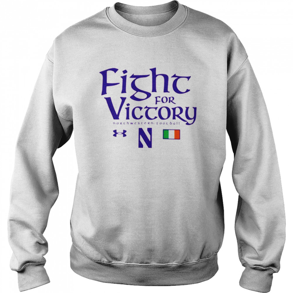 Northwestern Wildcats Under Armour Fight For Victory 2022 Unisex Sweatshirt