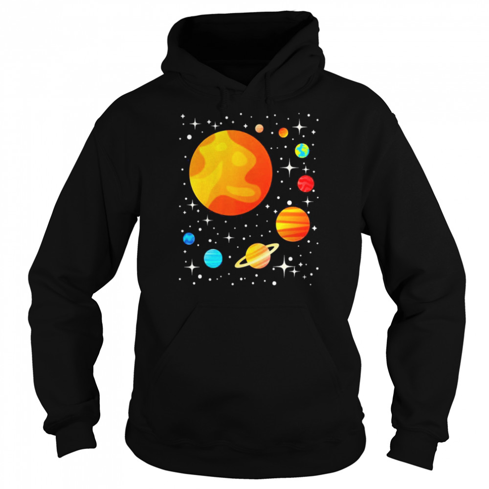 Our Solar System Astronomy Galaxy Astronomer Science Fan Unisex Hoodie