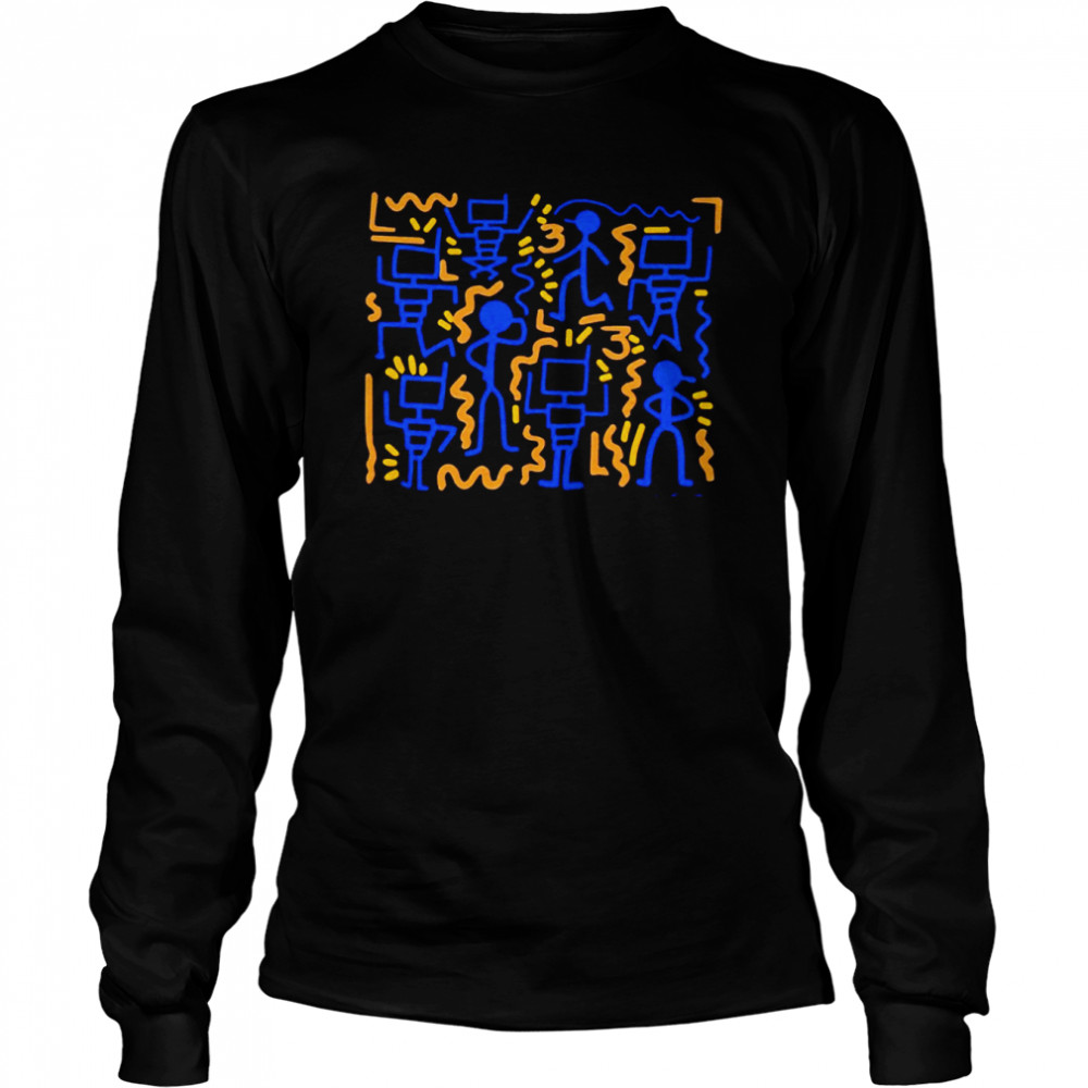 Paynt By Zayn Block Print shirt Long Sleeved T-shirt