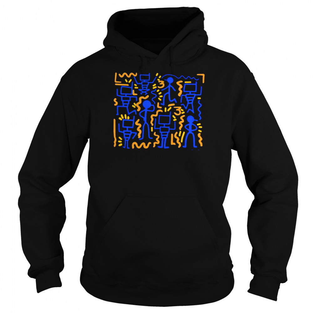 Paynt By Zayn Block Print shirt Unisex Hoodie