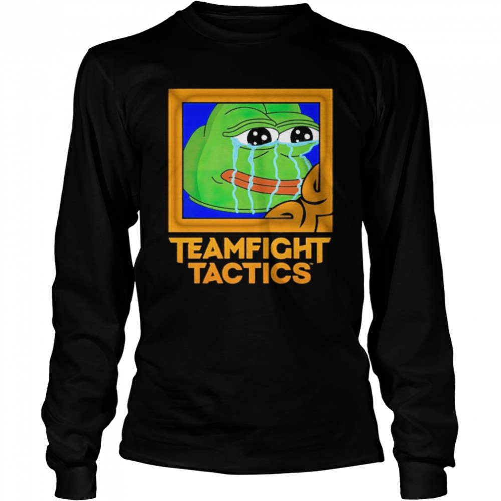 Pepe The Frog Teamfight Tactics Long Sleeved T-shirt