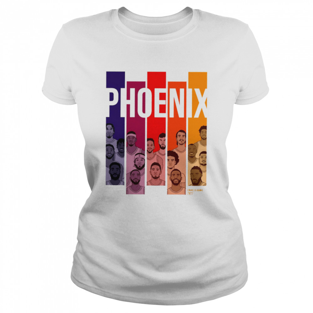 Phoenix Suns Craig A Hamil 2022 Classic Women's T-shirt