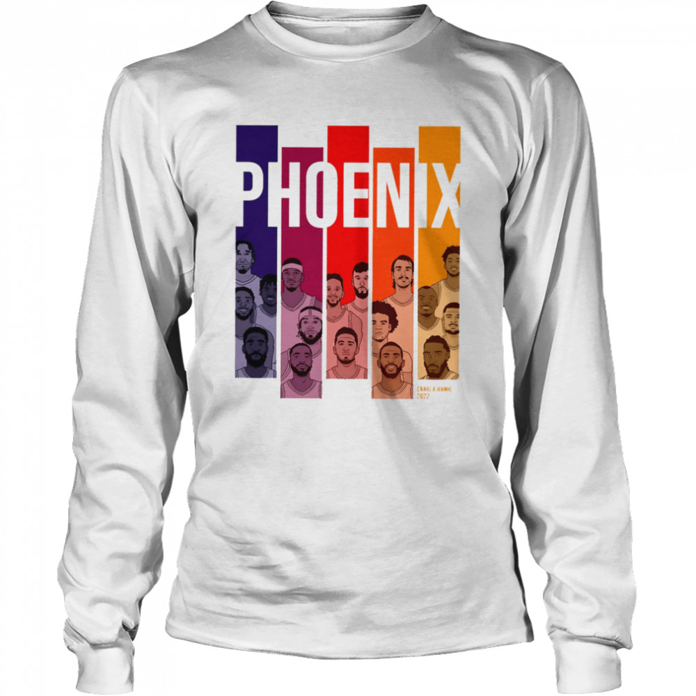 Phoenix Suns Craig A Hamil 2022 Long Sleeved T-shirt