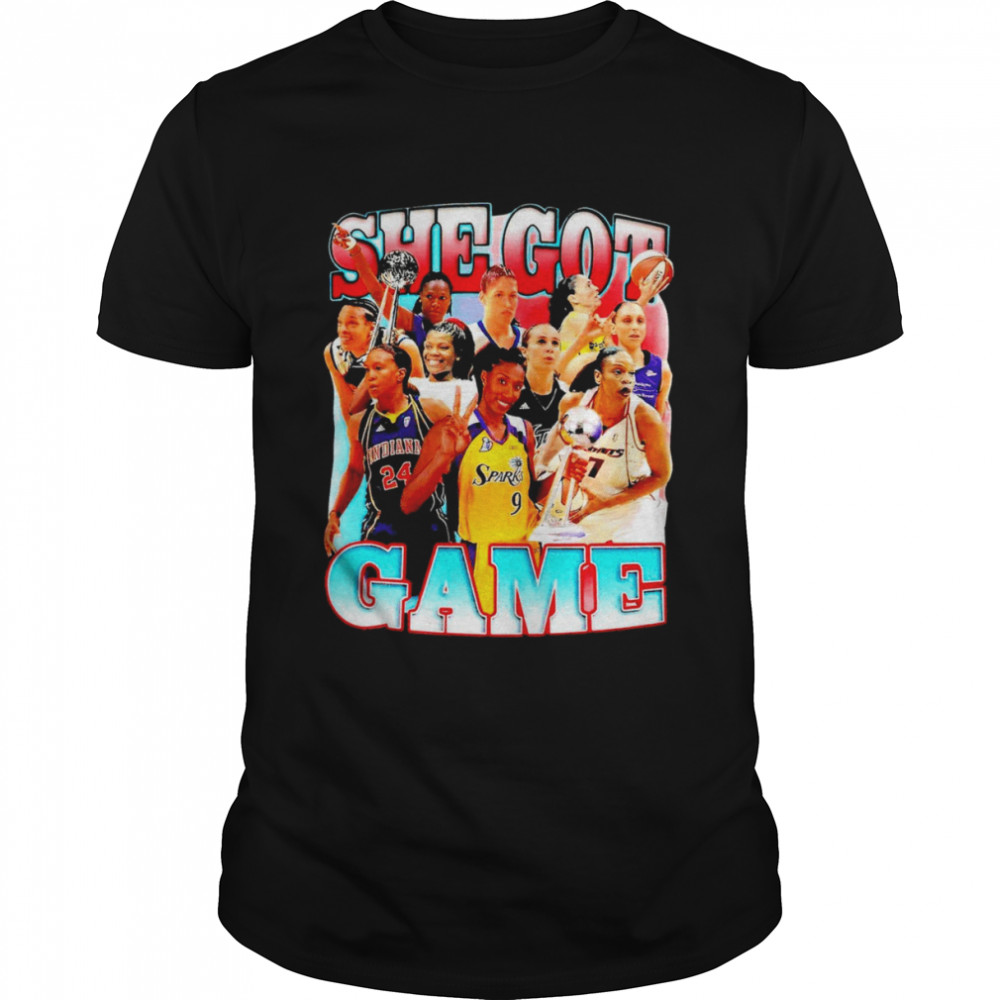 She Got Game Basketball 2022 T-shirt Classic Men's T-shirt