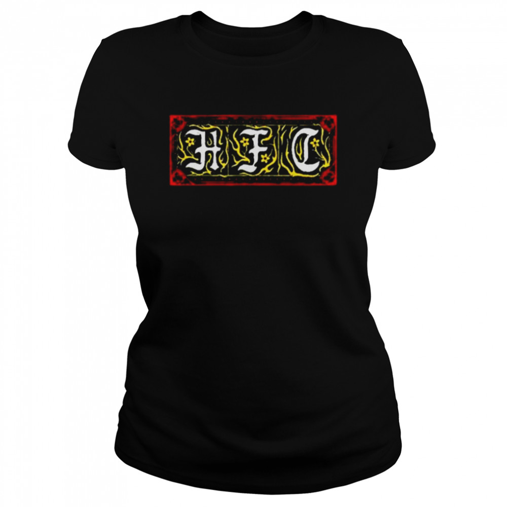 Stranger things 4 hellfire club hfc blocks shirt Classic Women's T-shirt