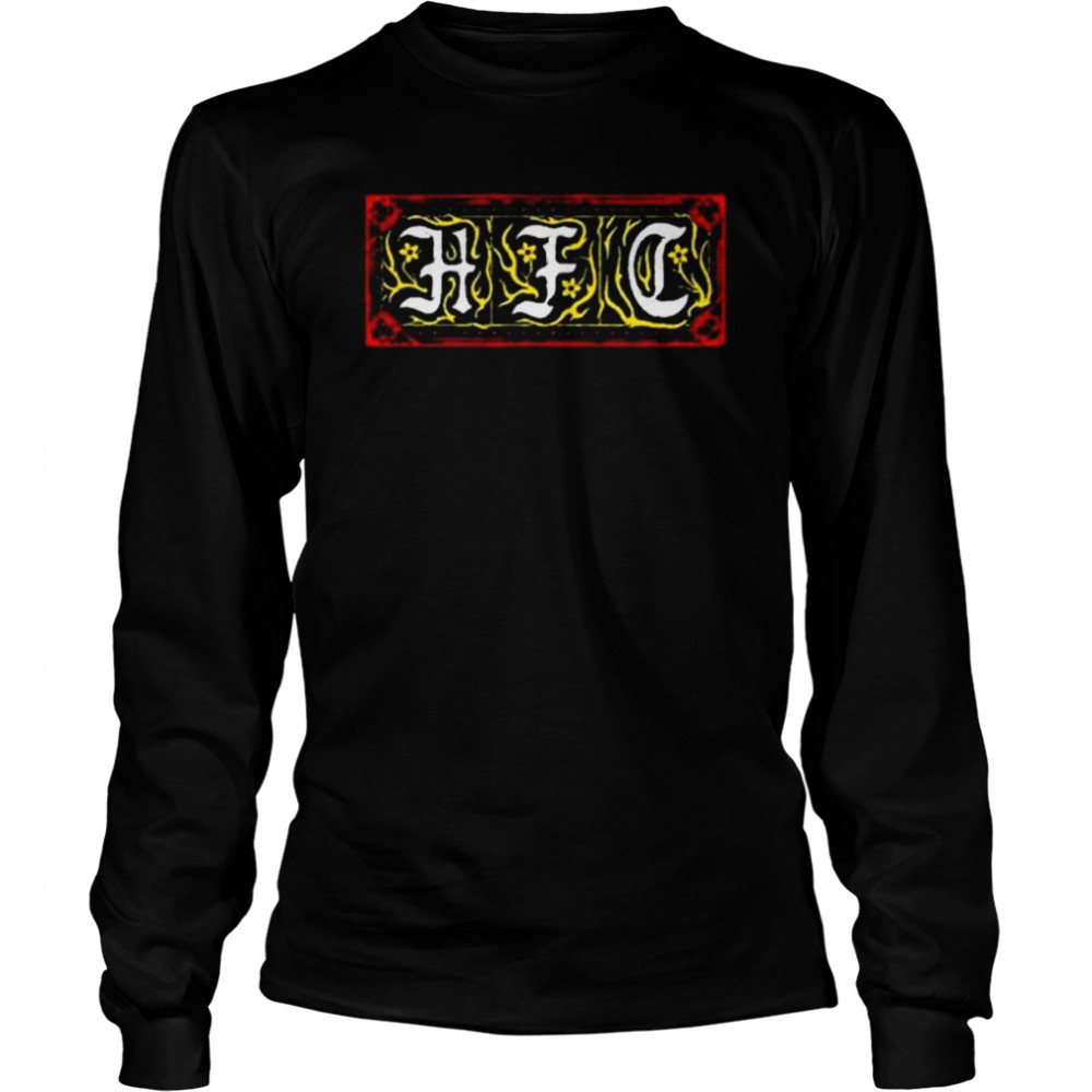 Stranger things 4 hellfire club hfc blocks shirt Long Sleeved T-shirt