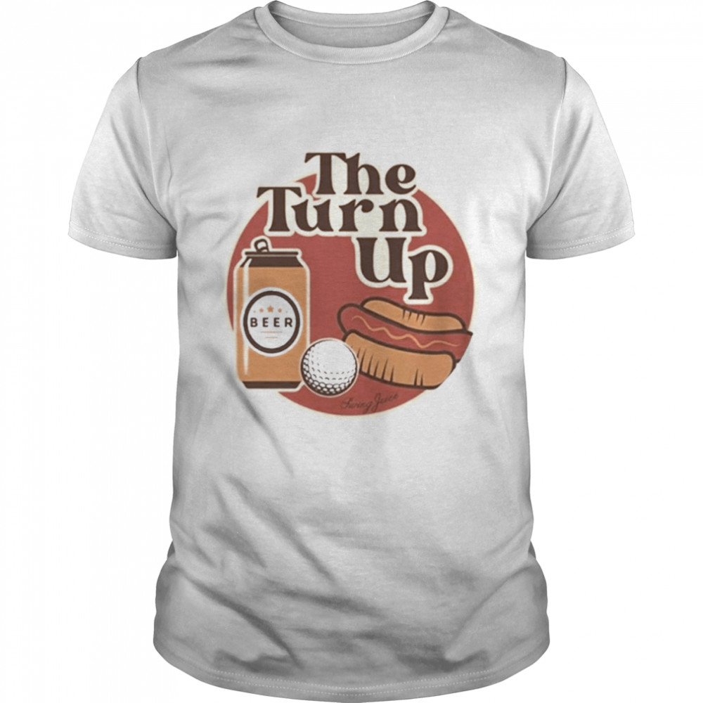 Swingjuice Golf The Turn Up Classic Men's T-shirt